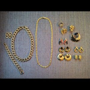 Mixed bundle of fashion jewelry. Lightly worn.